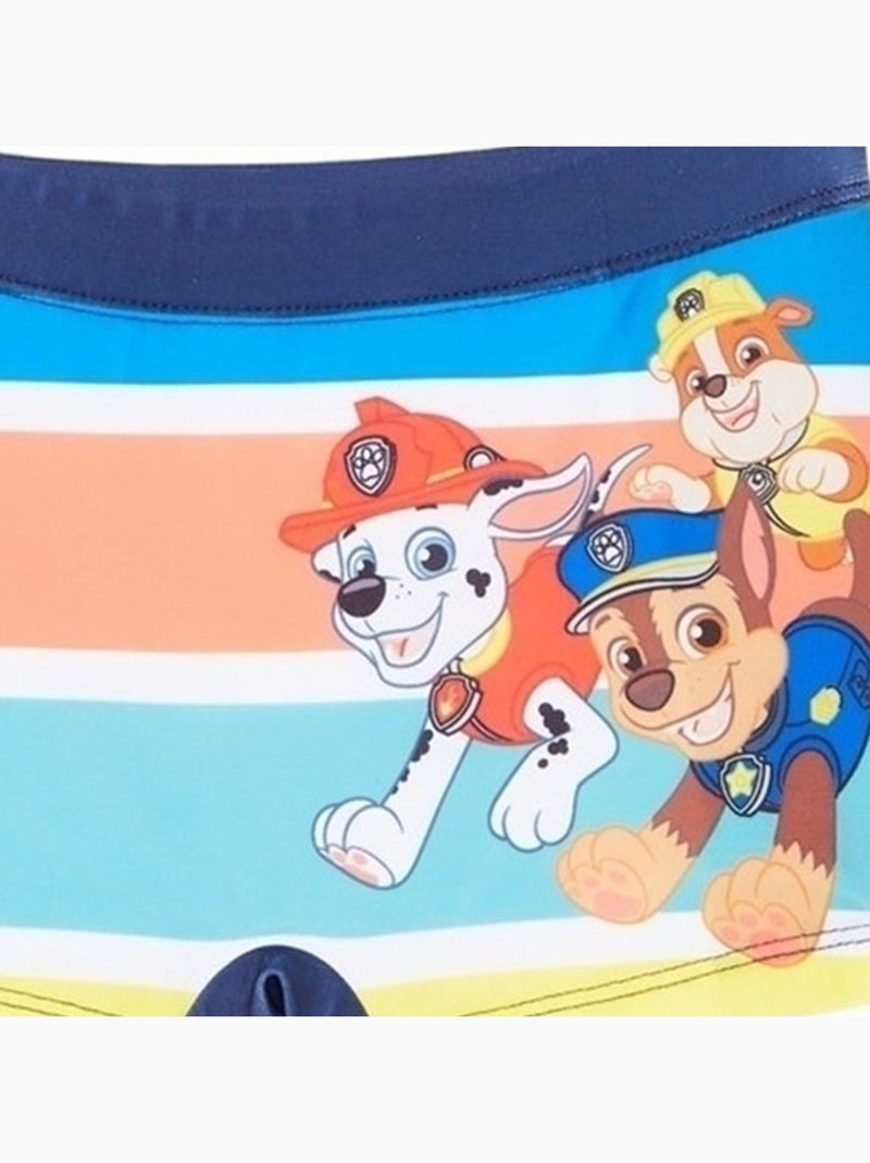 Paw Patrol - Maillot de bain sur cintre La Pat' Patrouille Bleu marine - Kiabi