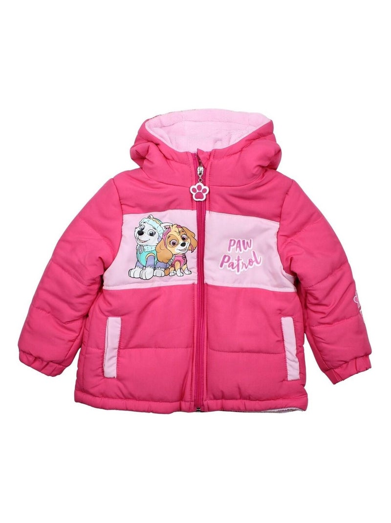 Paw Patrol Manteau Fille La Pat' Patrouille Rose Rose Fille