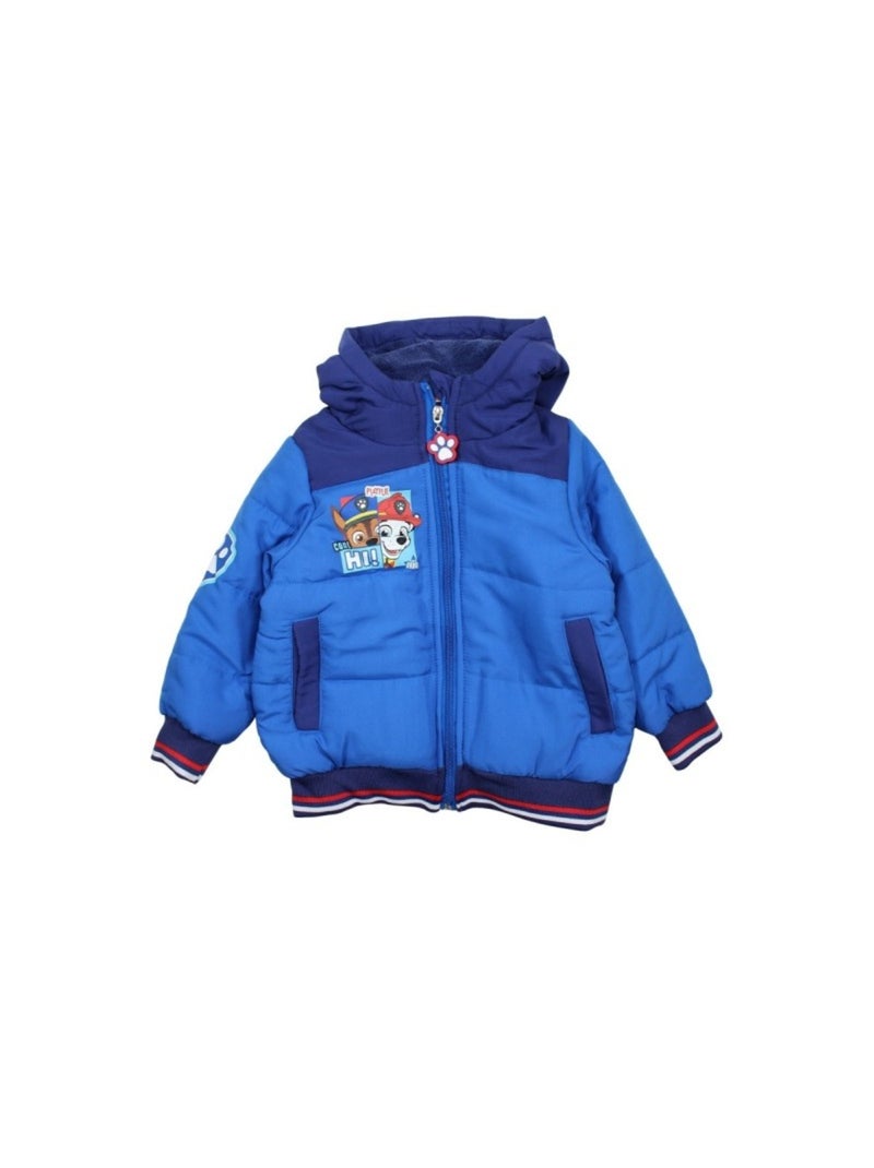 Paw Patrol Manteau Garçon La Pat' Patrouille Bleu Bleu