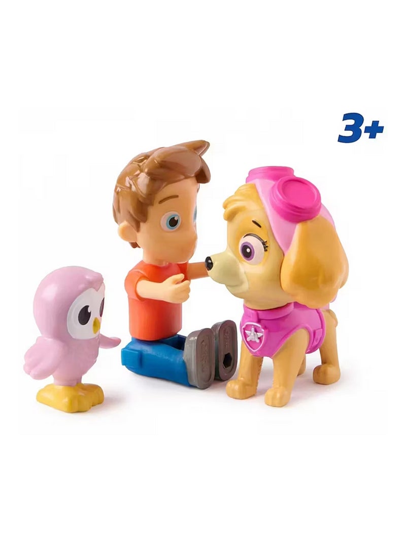 Paw Patrol - Pack de figurines Skye et Alex Multicolore - Kiabi