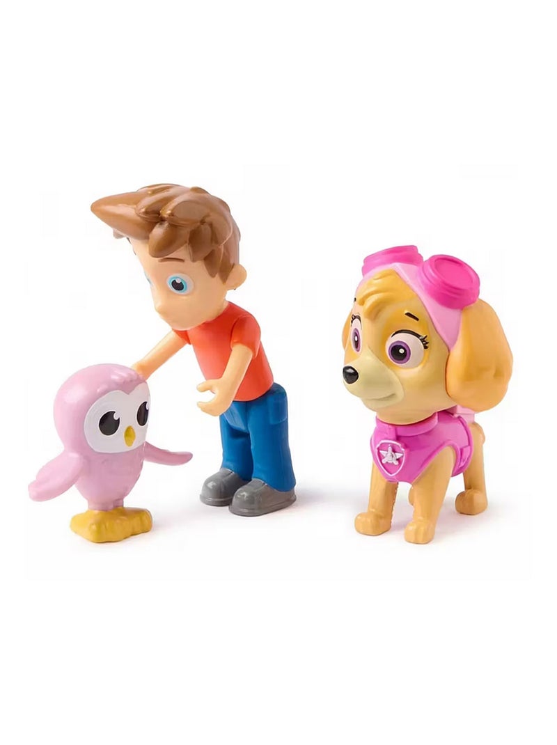 Paw Patrol - Pack de figurines Skye et Alex Multicolore - Kiabi