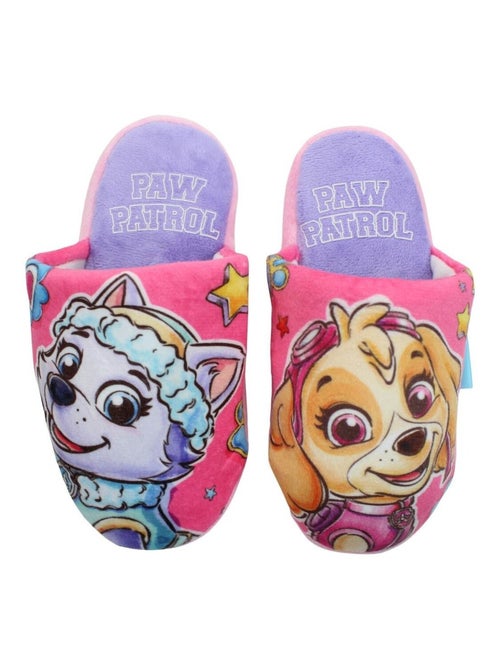 Paw Patrol - Pantoufle La Pat' Patrouille Rose - Kiabi