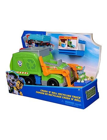 Paw Patrol - Pat Patrouille - Camion de recyclage Rocky