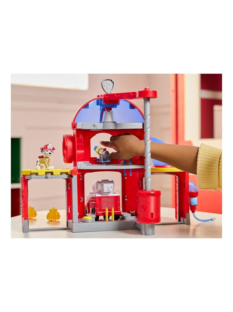 PAW Patrol - Pat Patrouille - Caserne de pompiers Fire Rescue Multicolore - Kiabi