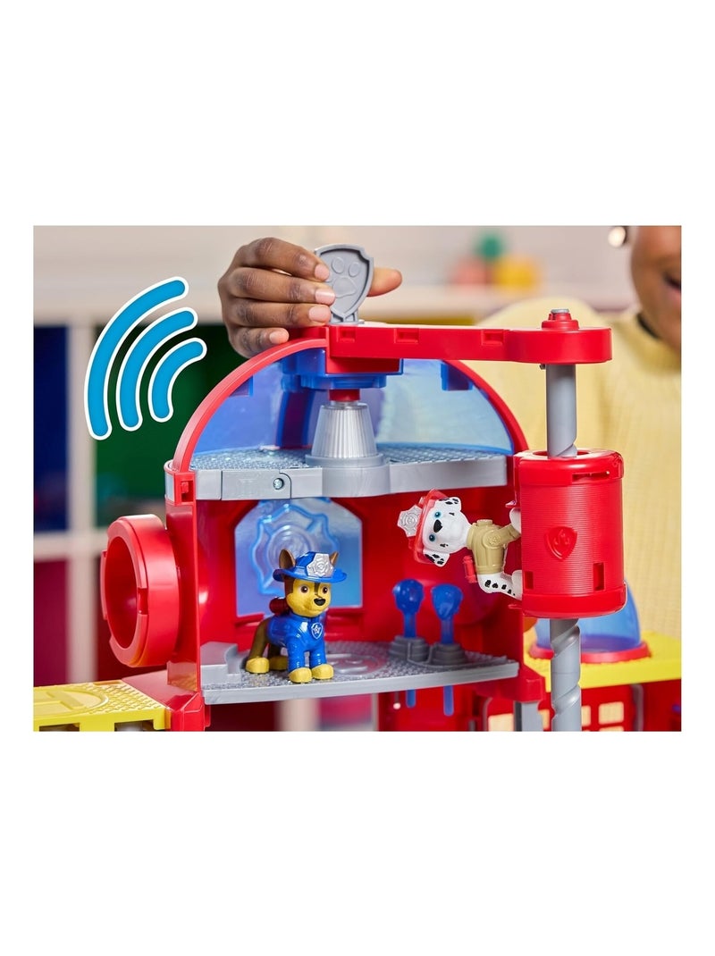 PAW Patrol - Pat Patrouille - Caserne de pompiers Fire Rescue Multicolore - Kiabi