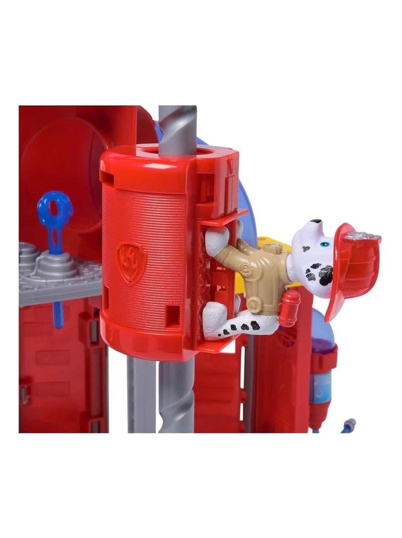 PAW Patrol - Pat Patrouille - Caserne de pompiers Fire Rescue Multicolore - Kiabi