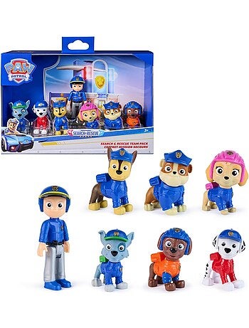 Paw Patrol - Pat Patrouille - Coffret cadeau 7 figurines