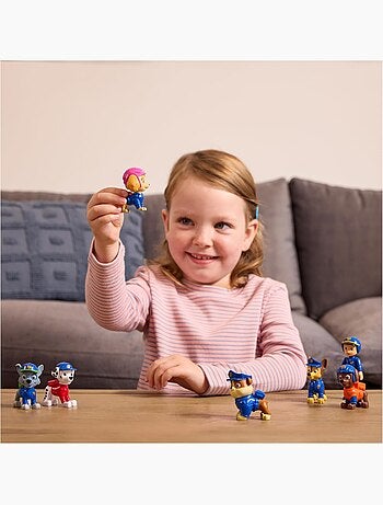 Paw Patrol - Pat Patrouille - Coffret cadeau 7 figurines