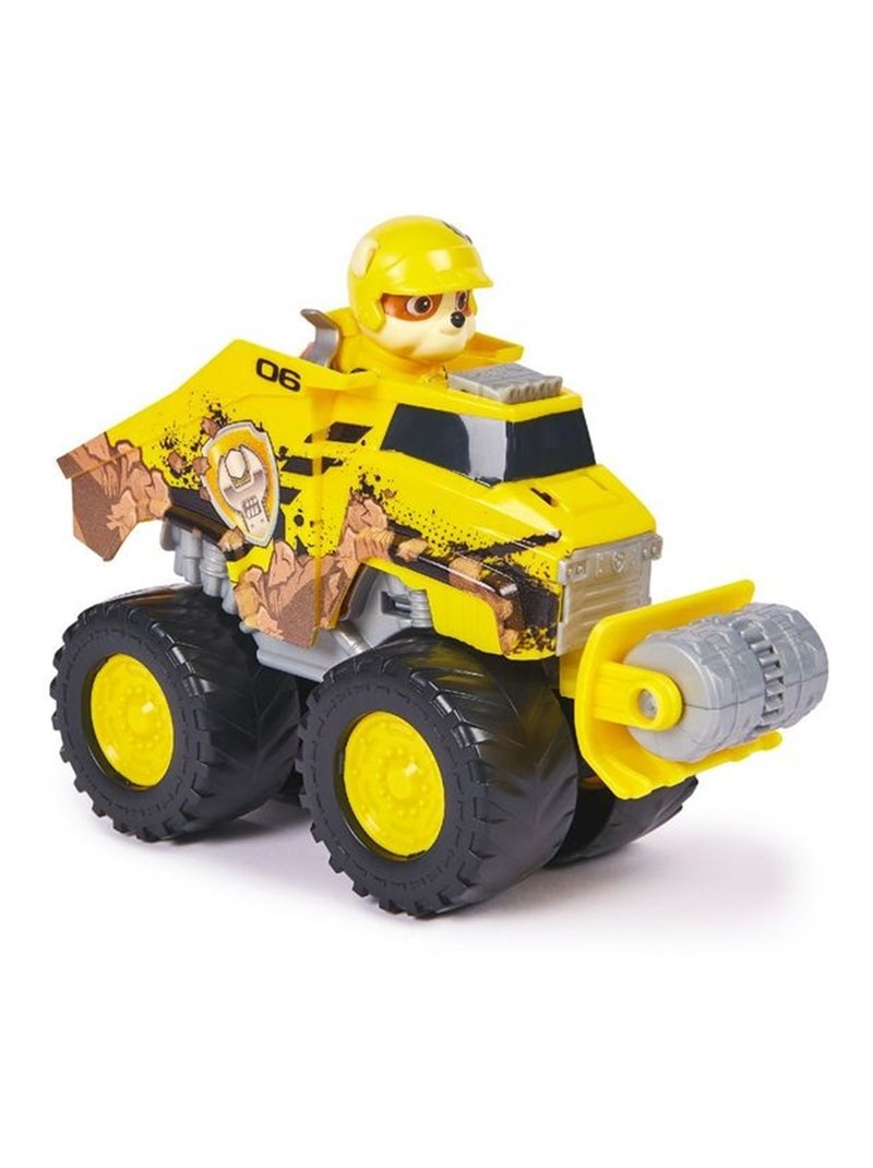Paw Patrol - Pat Patrouille - Véhicule et figurine Ruben Rescue Wheels Jaune - Kiabi