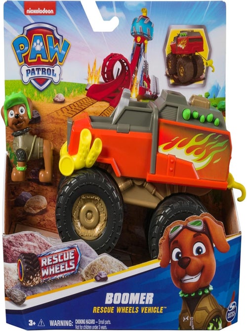 Paw Patrol - Pat Patrouille - Véhicule Figurine Boomer Rescue Wheels - Kiabi