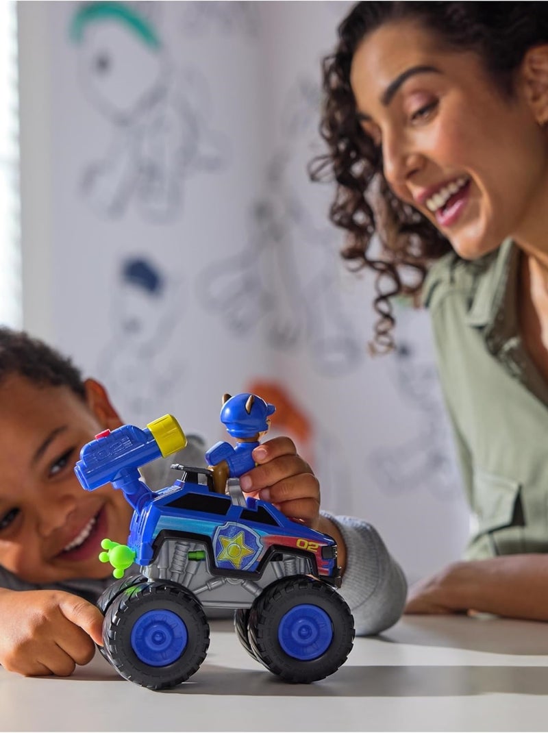 Paw Patrol - Pat Patrouille - Véhicule + figurine Chase Rescue Wheels Bleu - Kiabi