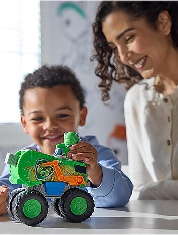 Paw Patrol - Pat Patrouille - Véhicule + figurine Rocky Rescue Wheels