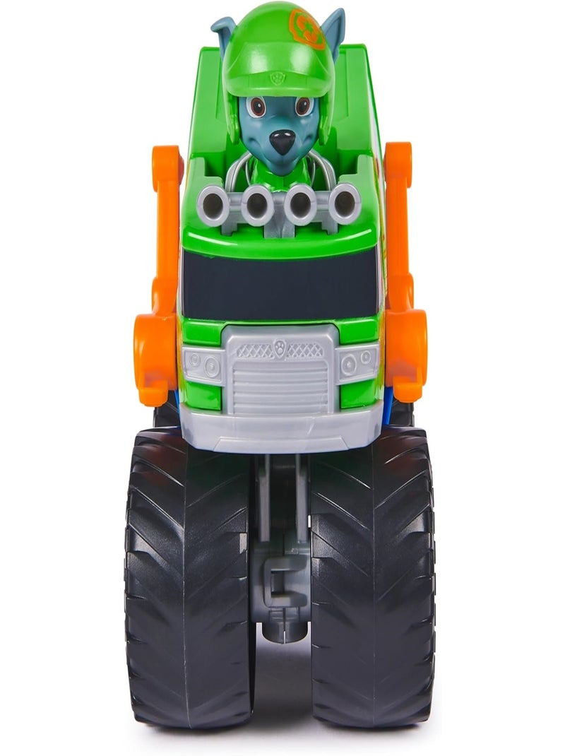 Paw Patrol - Pat Patrouille - Véhicule + figurine Rocky Rescue Wheels Vert - Kiabi
