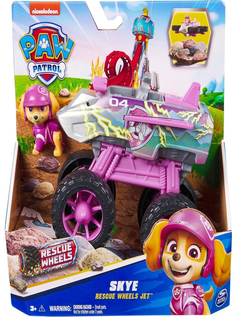 Paw Patrol - Pat Patrouille - Véhicule figurine Stella Rescue Wheels Violet - Kiabi