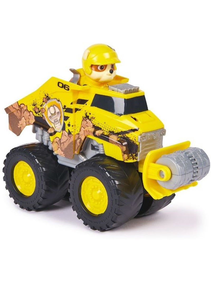 Paw Patrol - Pat Patrouille - V?hicule et figurine Ruben Rescue Wheels Jaune - Kiabi