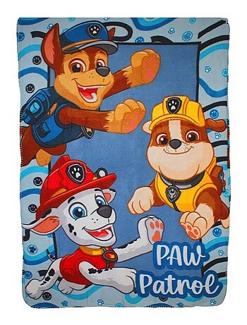 Paw Patrol - Plaid Polaire La Pat' Patrouille