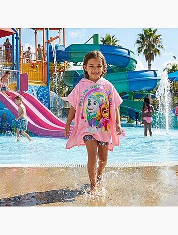 Paw Patrol - Poncho de bain fille