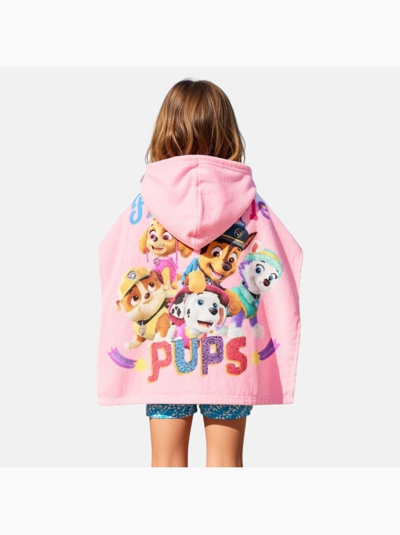 Paw Patrol - Poncho de bain fille Rose - Kiabi