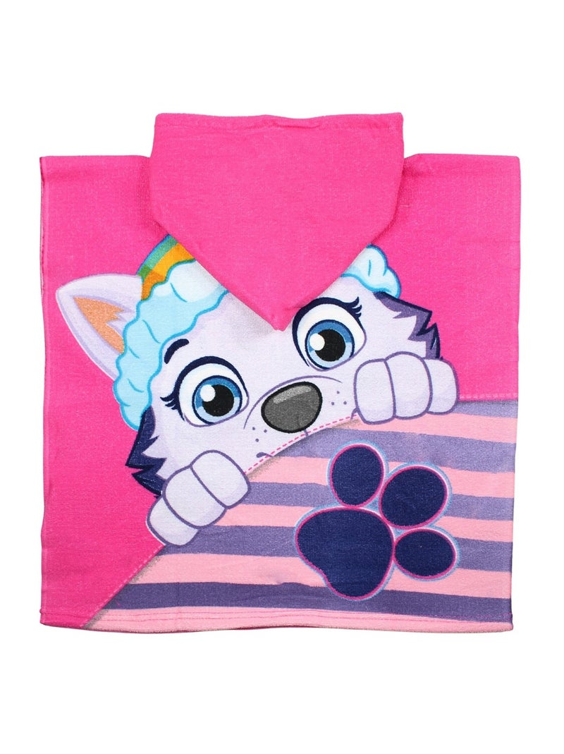 Paw Patrol - Poncho La Pat' Patrouille Rose fushia - Kiabi