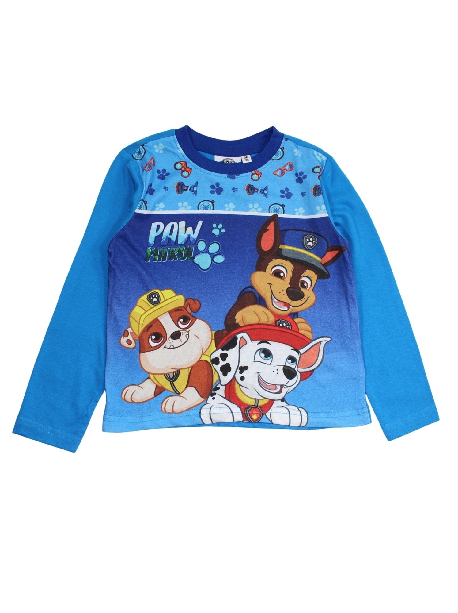 Ensemble pyjama short Pat Patrouille bleu garçon | La Halle