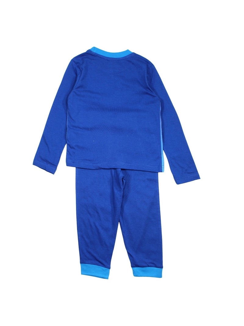 Paw Patrol - Pyjama coton Garçon La Pat' Patrouille Bleu marine - Kiabi