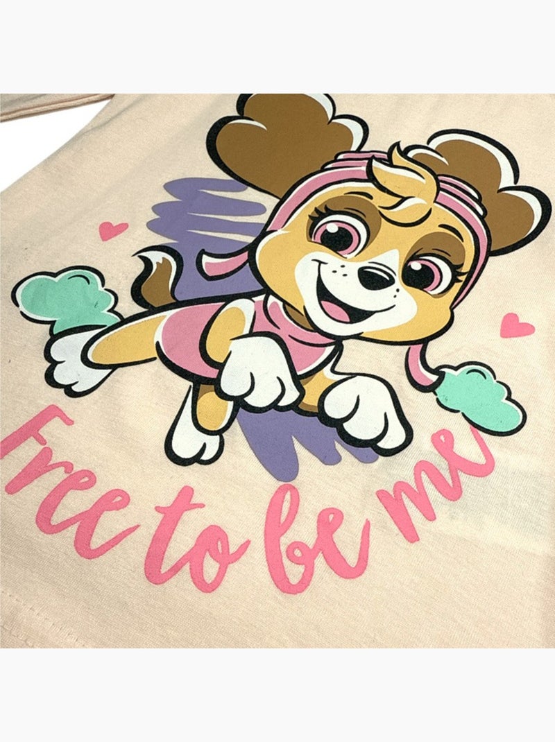 Paw Patrol - Pyjama enfant imprimé Rose - Kiabi