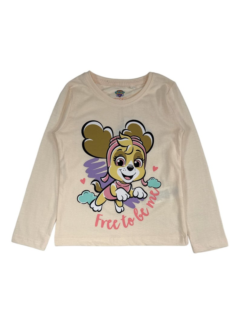 Paw Patrol - Pyjama enfant imprimé Rose - Kiabi