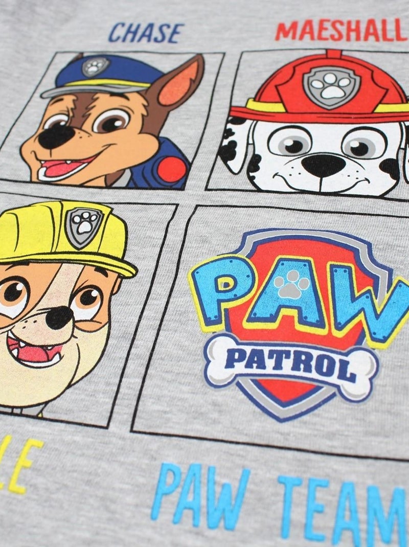 Paw Patrol - Pyjama garçon La Pat' Patrouille Gris - Kiabi