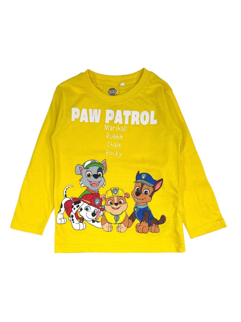 Paw Patrol - Pyjama La Pat' Patrouille Jaune - Kiabi