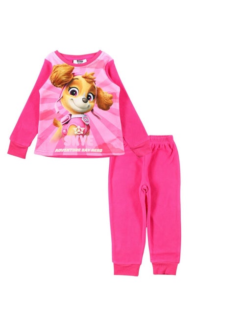 Paw Patrol - Pyjama polaire fille imprimé - Kiabi