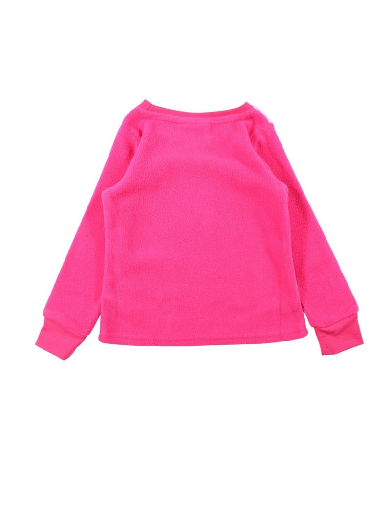 Paw Patrol - Pyjama polaire fille imprimé Rose - Kiabi