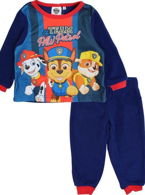 Paw Patrol - Pyjama polaire La Pat' Patrouille - Kiabi