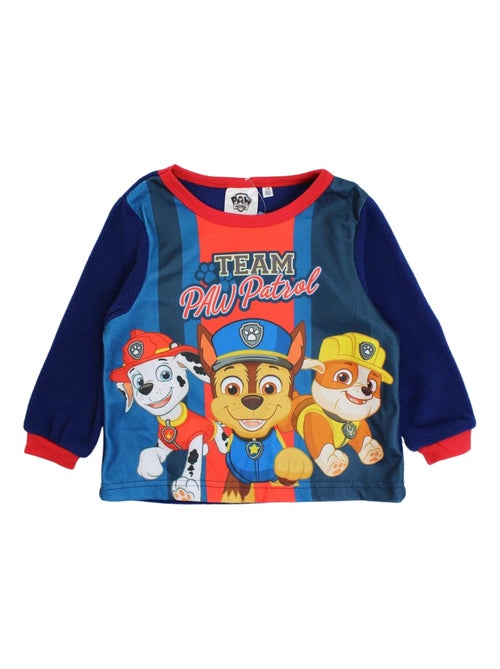 Paw Patrol - Pyjama polaire La Pat' Patrouille - Kiabi