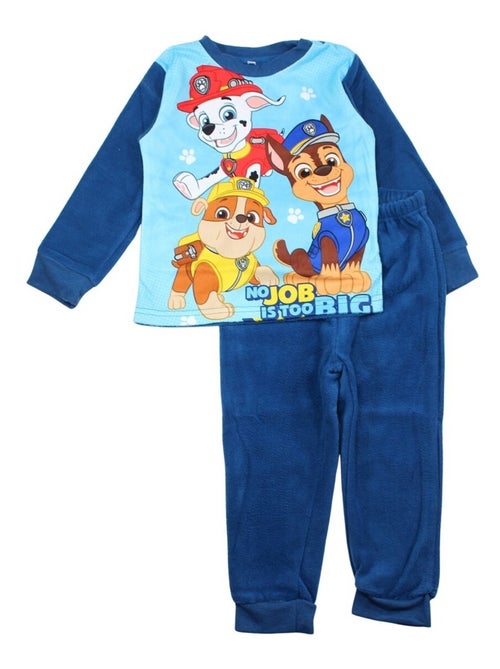 Paw Patrol - Pyjama polaire La Pat' Patrouille - Kiabi