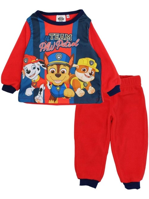 Paw Patrol - Pyjama polaire La Pat' Patrouille - Kiabi