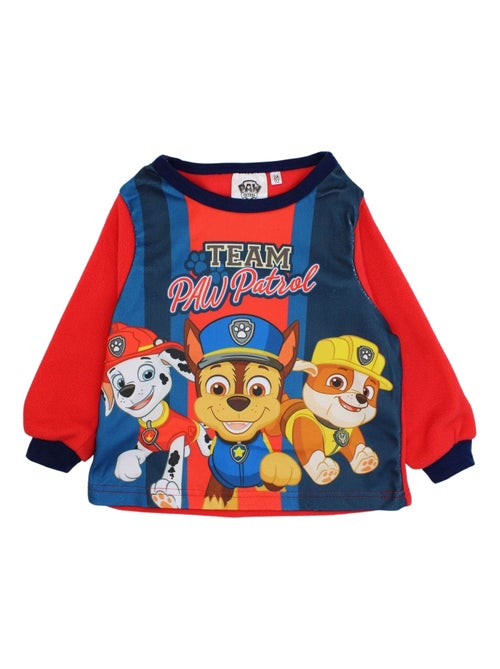 Paw Patrol - Pyjama polaire La Pat' Patrouille - Kiabi
