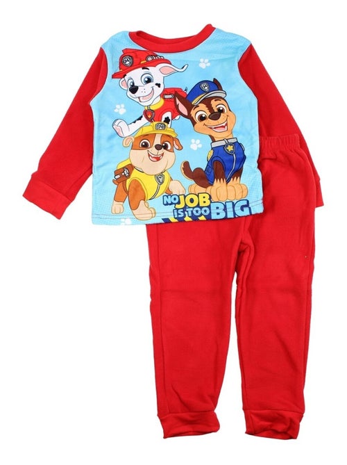 Paw Patrol - Pyjama polaire La Pat' Patrouille - Kiabi