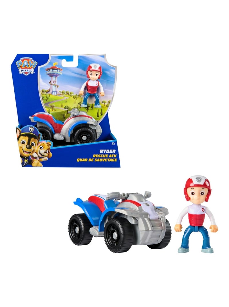 PAW Patrol - Quad de sauvetage avec Ryder Multicolore - Kiabi