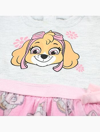 Paw Patrol - Robe bébé tulle imprimée