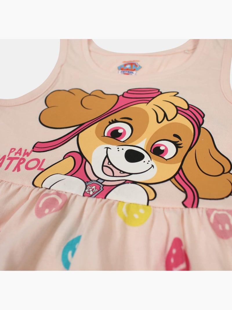 Paw Patrol - Robe fille imprimée Rose - Kiabi