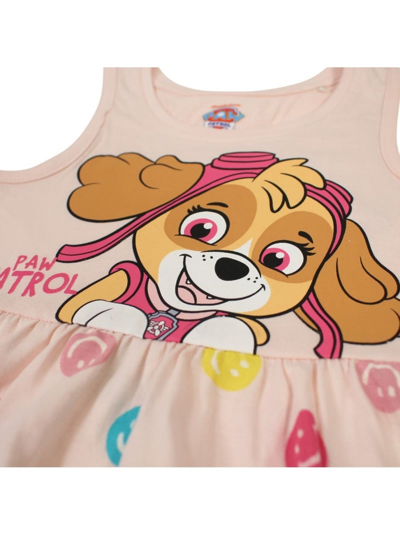 Paw Patrol - Robe Fille La Pat' Patrouille Rose - Kiabi