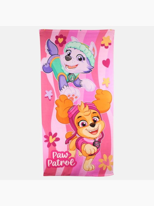 Paw Patrol - Serviette polyester enfant imprimée - Kiabi