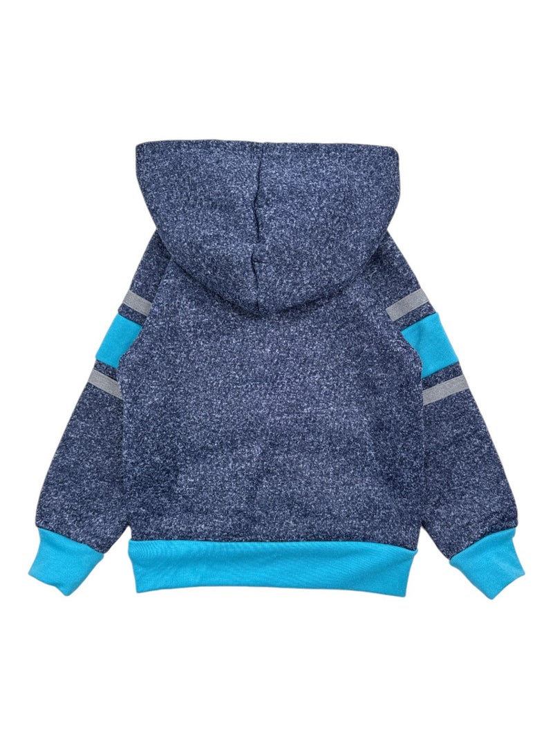 Paw Patrol - Sweat à capuche La Pat' Patrouille Bleu marine - Kiabi