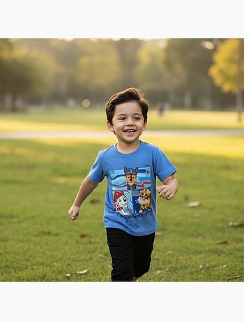 Paw Patrol - T-shirt manches courtes enfant imprimé