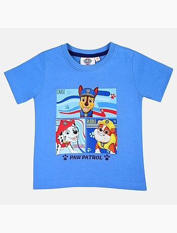 Paw Patrol - T-shirt manches courtes enfant imprimé