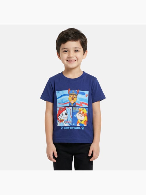 Paw Patrol - T-shirt manches courtes enfant imprimé - Kiabi