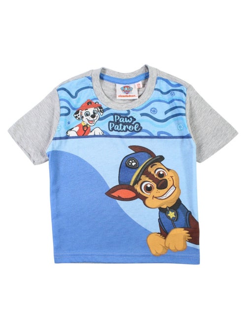 Paw Patrol - T-shirt manches courtes enfant imprimé - Kiabi