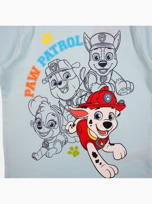 Paw Patrol - T-shirt manches courtes garçon avec personnage - Kiabi