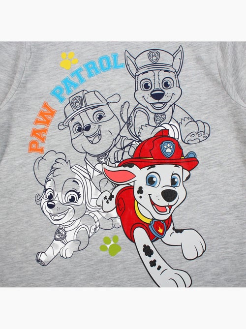 Paw Patrol - T-shirt manches courtes garçon avec personnage - Kiabi