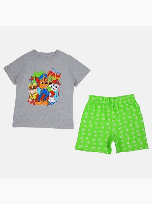 Paw Patrol - T-shirt manches courtes personnage avec short - Kiabi
